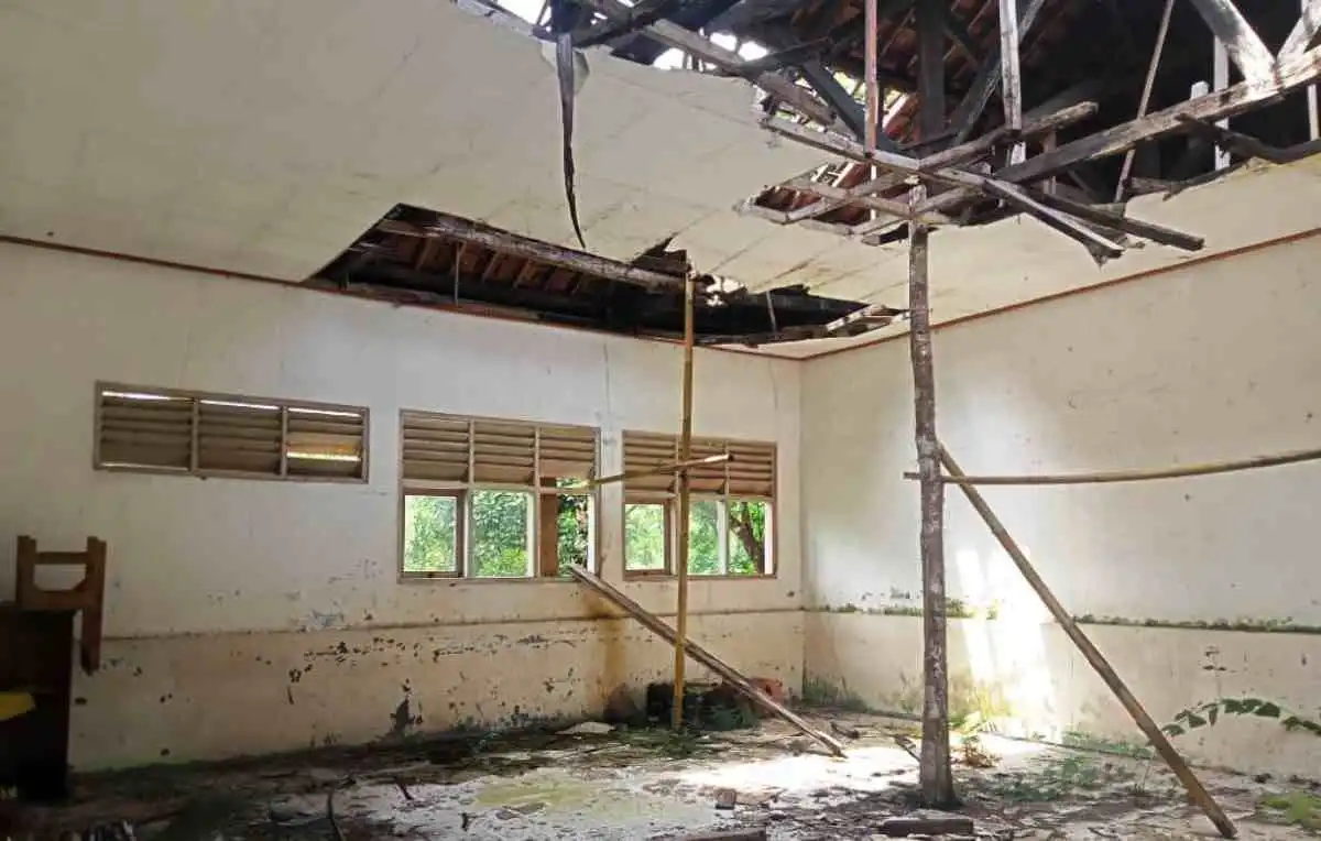 Belajar Dihantui Rasa Cemas, Kondisi SDN 2 Margajaya Pamarican Menanti Solusi Cepat Pemkab Ciamis