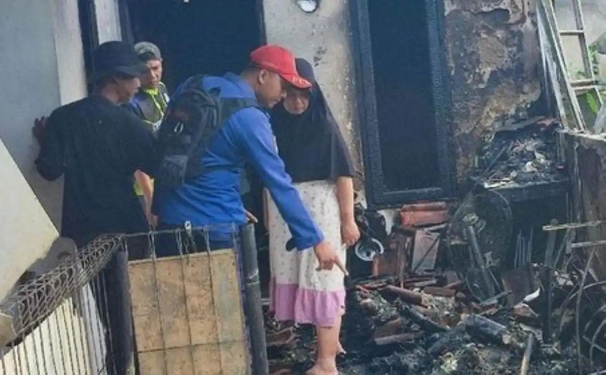 Kebakaran di Ciamis Diduga Berawal dari Tumpukan Backdrop Foto Studio