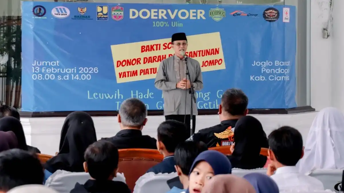 Sinergi Tanpa Batas, Komunitas Doervoer Gandeng Pemda Gelar Aksi Sosial di Pendopo Ciamis: Ratusan Kantong Darah Terkumpul!